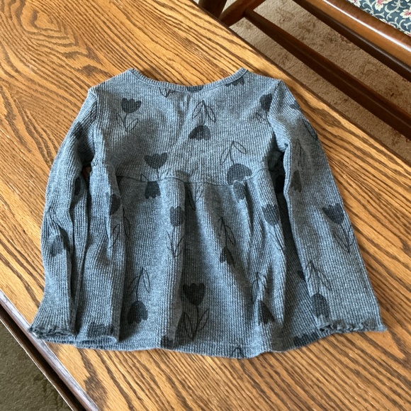 Carter’s 2-Piece Floral Thermal Set in Gray Combo Sz 24 months EUC - Picture 7 of 8